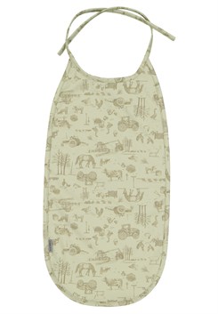 Mikk-Line PU Bib - Lang AOP Recycled - Dried Herb